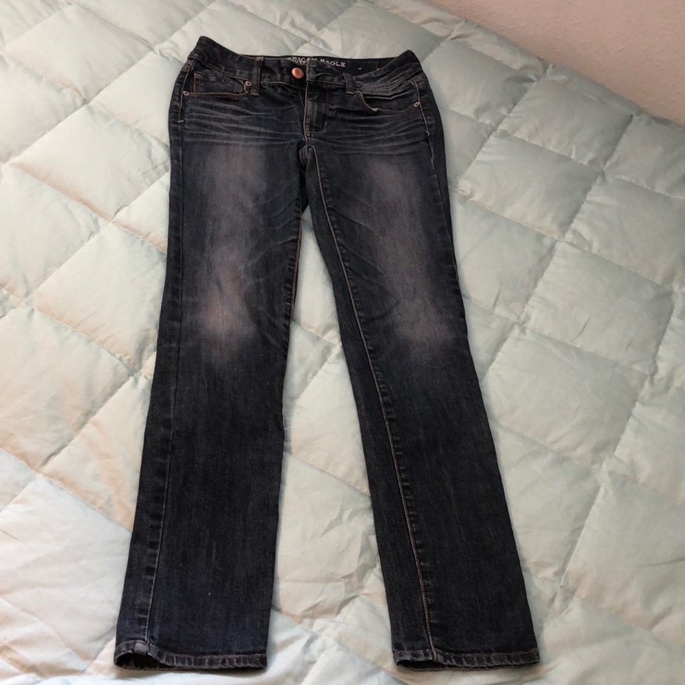 Dark Wash Jeans - American Eagle